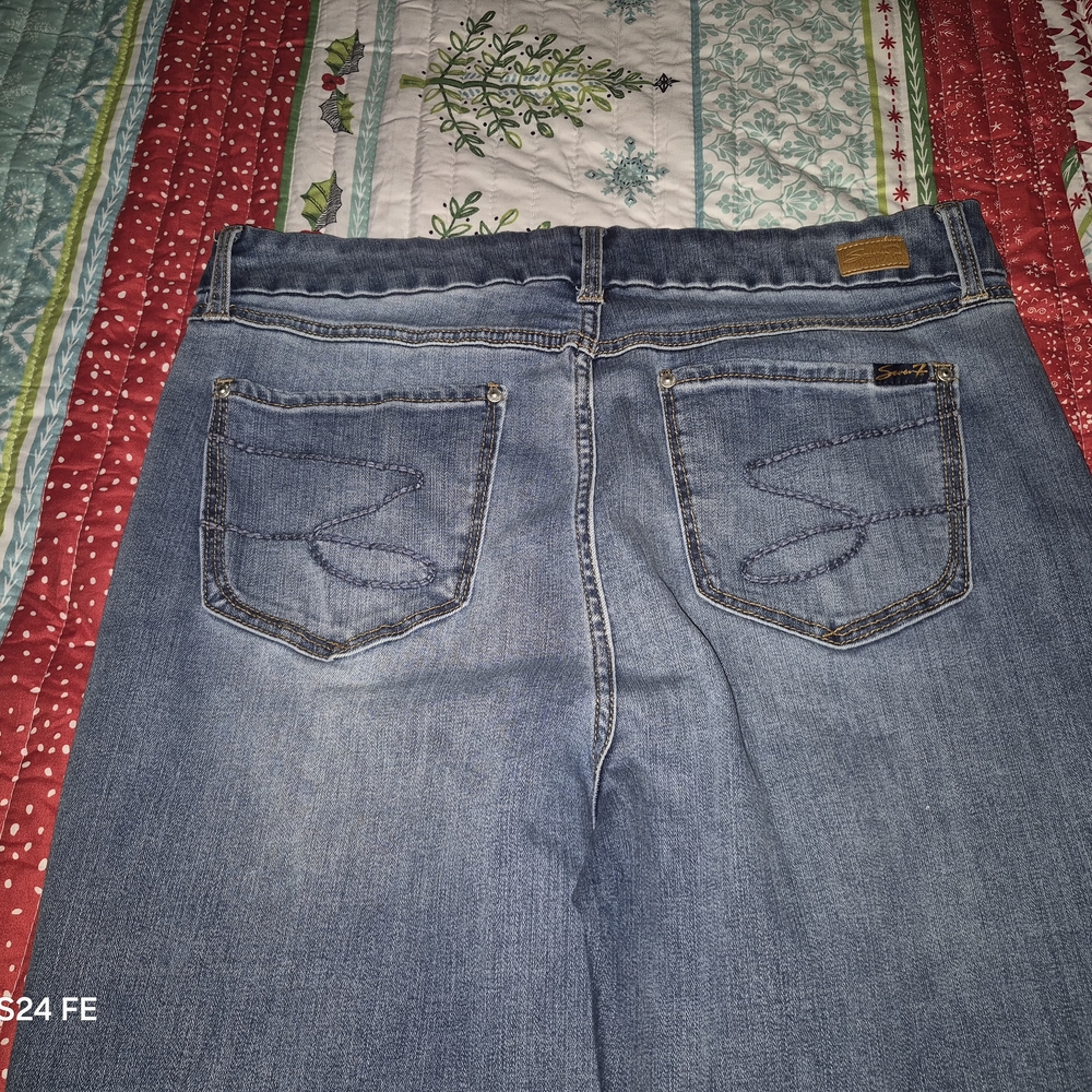Seven7 Women's Light Blue Skinny Jeans - Picture 5 of 5